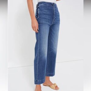 MOTHER Blue Flare & Wide Leg Jeans